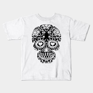 'Day Of The Dead Skull' Art Candy Skull Gift Kids T-Shirt